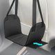 Airplane & Desk Footrest Hammock - Adjustable Leg Rest with Memory Foam Pad
